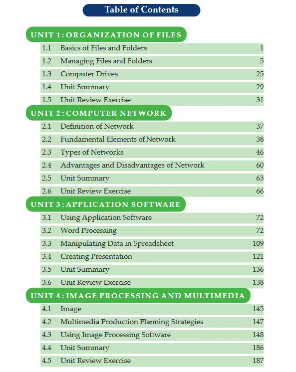 Download Ethiopian new Curriculum grade 9 information technology Student Textbook PDF